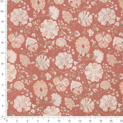 Charlotte - D4407 - Eve Coral - Fabric by the Yard - D4407 - D4407_Ruler