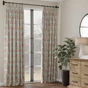 Charlotte - D4408 - Eve Aqua - Fabric by the Yard - D4408 - D4408_Drapery