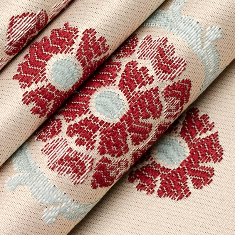 Charlotte - D4413 - Aurora Cardinal - Fabric by the Yard - D4413 - D4413_Rolled
