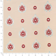 Charlotte - D4413 - Aurora Cardinal - Fabric by the Yard - D4413 - D4413_Ruler