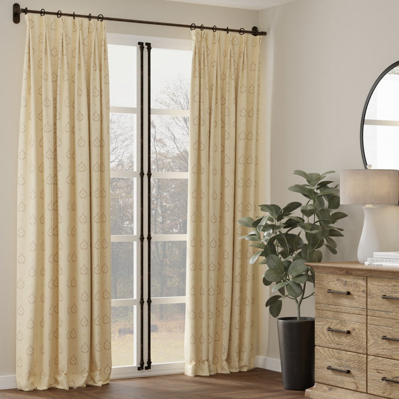 Charlotte - D4417 - Aurora Oyster - Fabric by the Yard - D4417 - D4417_Drapery