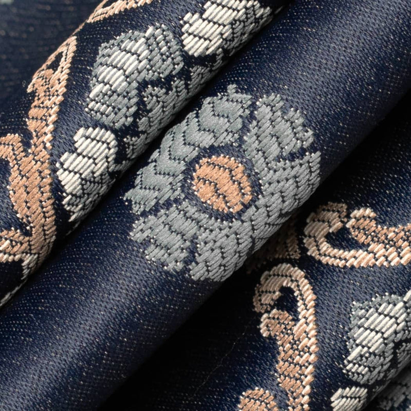 Charlotte - D4418 - Aurora Navy - Fabric by the Yard - D4418 - D4418_Rolled