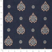 Charlotte - D4418 - Aurora Navy - Fabric by the Yard - D4418 - D4418_Ruler