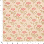 Charlotte - D4419 - Grace Coral - Fabric by the Yard - D4419 - D4419_Ruler