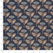 Charlotte - D4425 - Grace Navy - Fabric by the Yard - D4425 - D4425_Ruler
