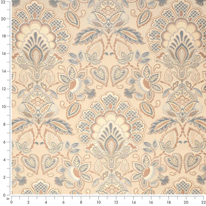 Charlotte - D4434 - Felicity Chambray - Fabric by the Yard - D4434 - D4434_Ruler