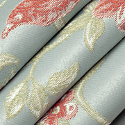 Charlotte - D4450 - Eden Aqua - Fabric by the Yard - D4450 - D4450_Rolled
