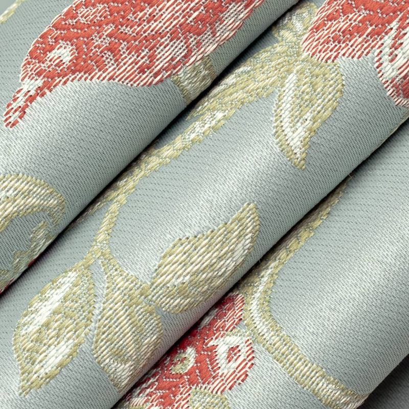 Charlotte - D4450 - Eden Aqua - Fabric by the Yard - D4450 - D4450_Rolled