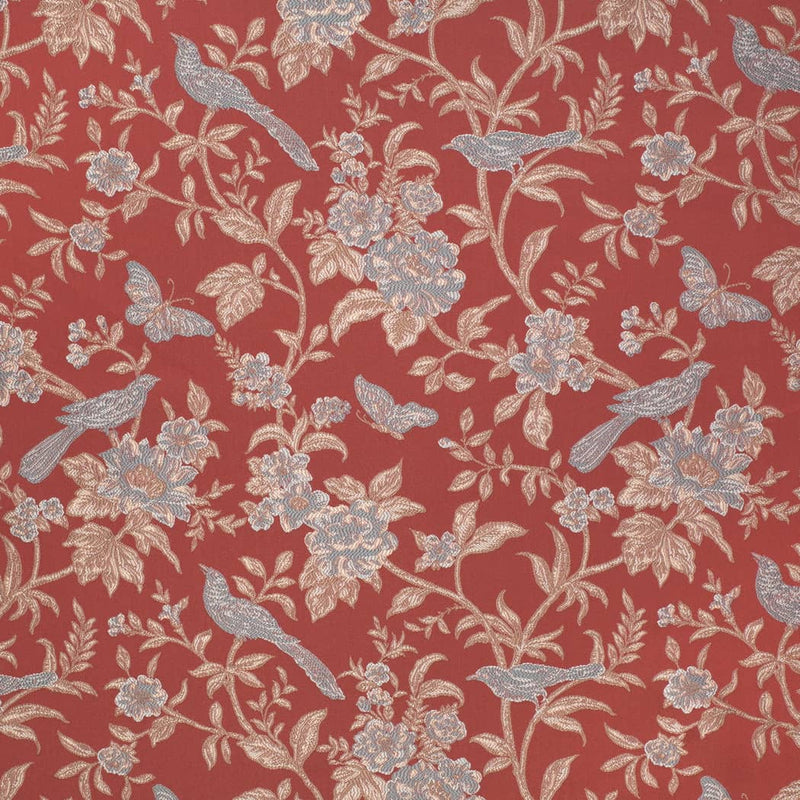 Charlotte - D4451 - Eden Garnet - Fabric by the Yard Eden Garnet
