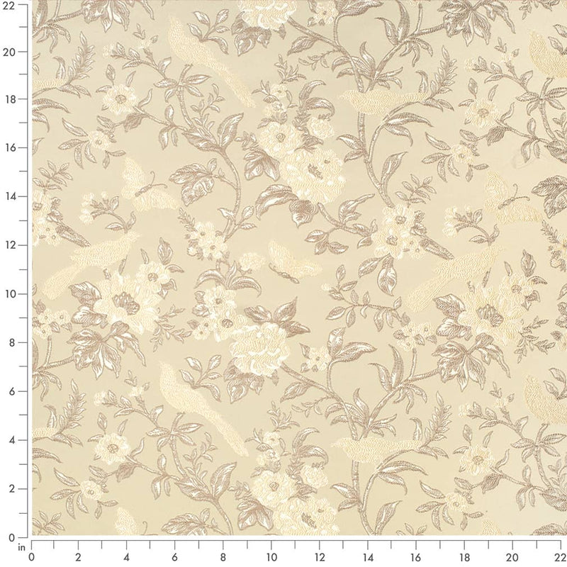 Charlotte - D4452 - Eden Oyster - Fabric by the Yard - D4452 - D4452_Ruler