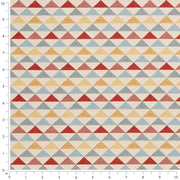 Charlotte - D4545 - Oasis Poppy - Fabric by the Yard - D4545 - D4545_Ruler