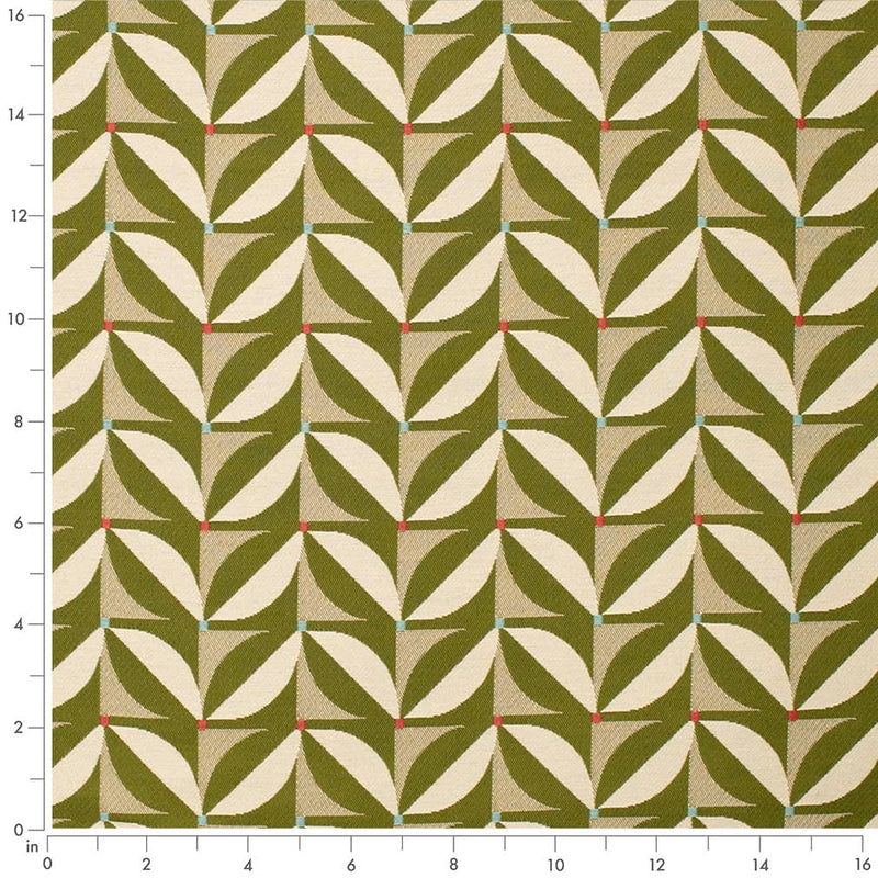 Charlotte - D4548 - Patio Grass - Fabric by the Yard - D4548 - D4548_Ruler
