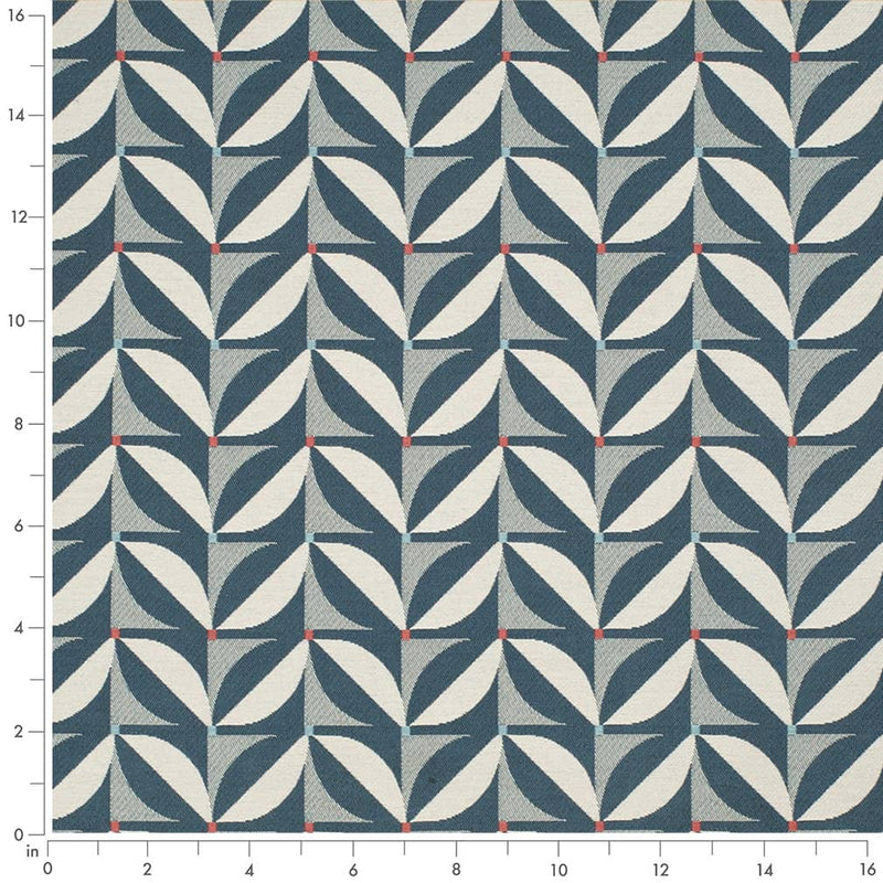 Charlotte - D4551 - Patio Marine - Fabric by the Yard - D4551 - D4551_Ruler