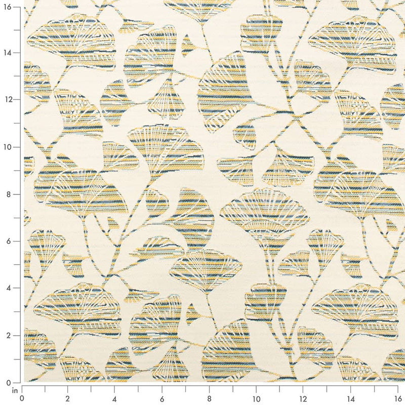Charlotte - D4557 - Ginkgo Sun - Fabric by the Yard - D4557 - D4557_Ruler