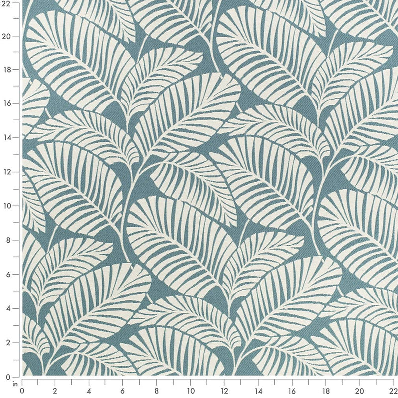 Charlotte - D4559 - Palm Pool - Fabric by the Yard - D4559 - D4559_Ruler