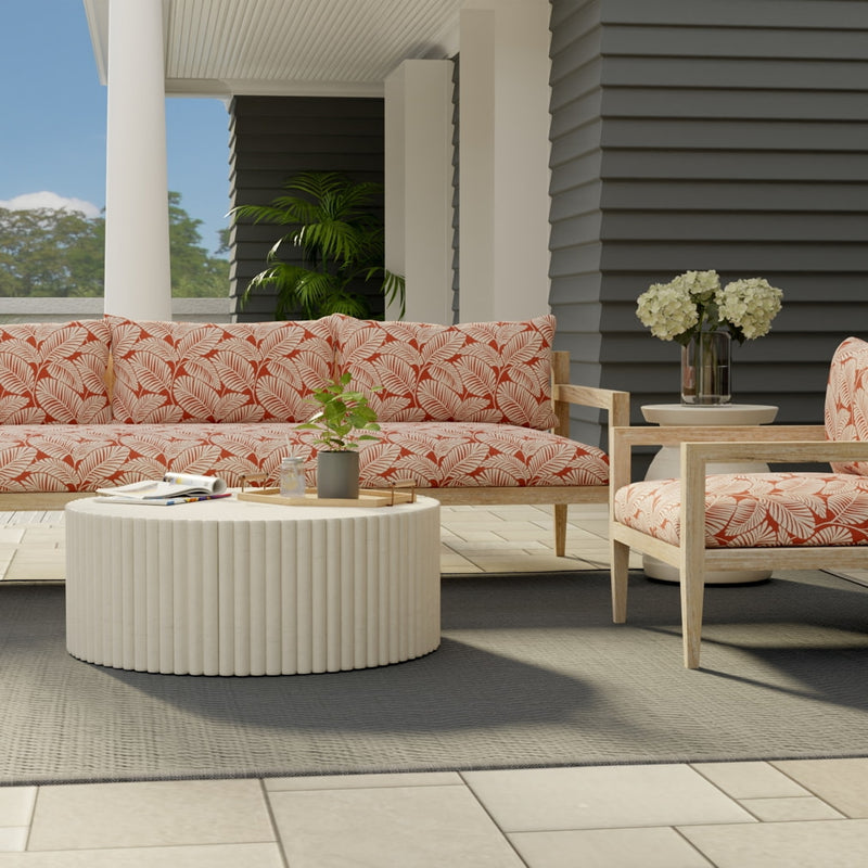 Charlotte - D4560 - Palm Poppy - Fabric by the Yard - D4560 - D4560_Furniture