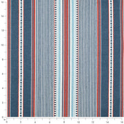 Charlotte - D4565 - Terrace Marine - Fabric by the Yard - D4565 - D4565_Ruler