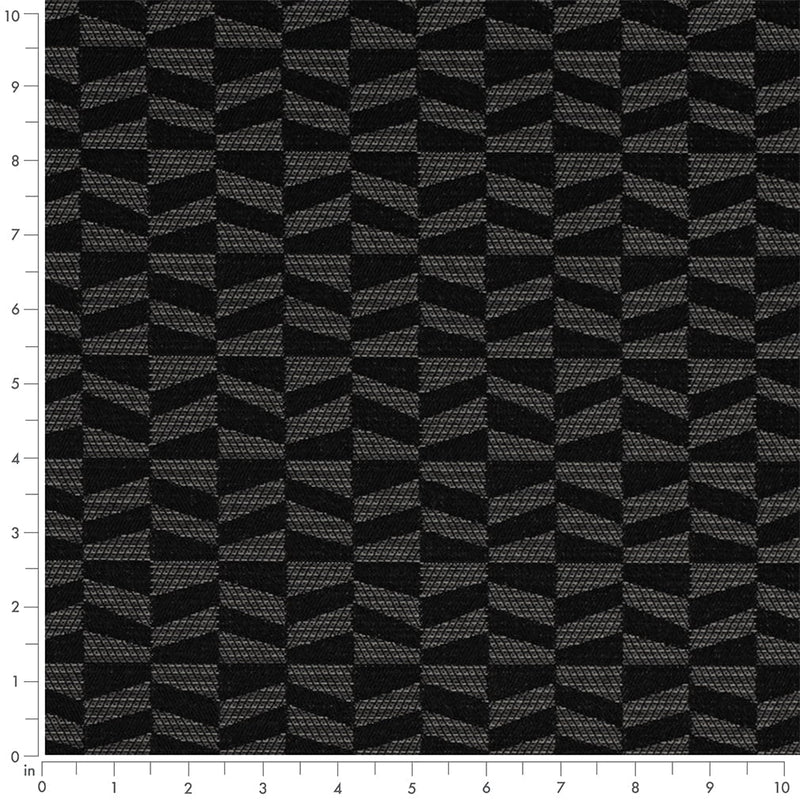 Charlotte - D4603 - Jet - Fabric by the Yard - D4603 - D4603_Ruler