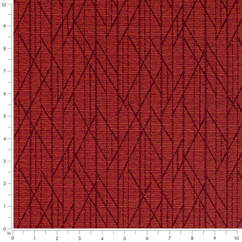 Charlotte - D4607 - Cardinal - Fabric by the Yard - D4607 - D4607_Ruler