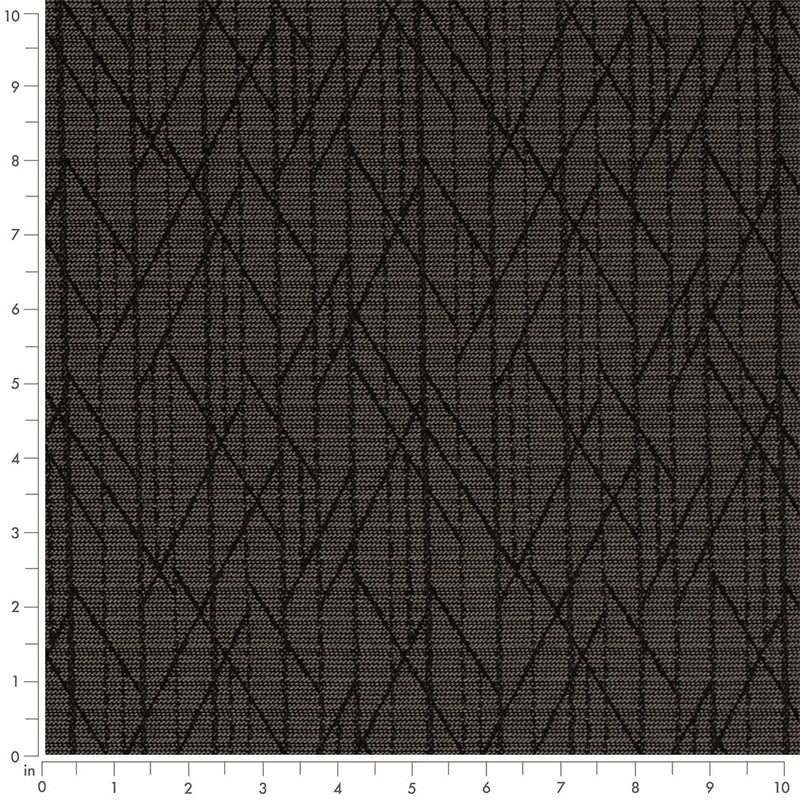 Charlotte - D4610 - Raven - Fabric by the Yard - D4610 - D4610_Ruler