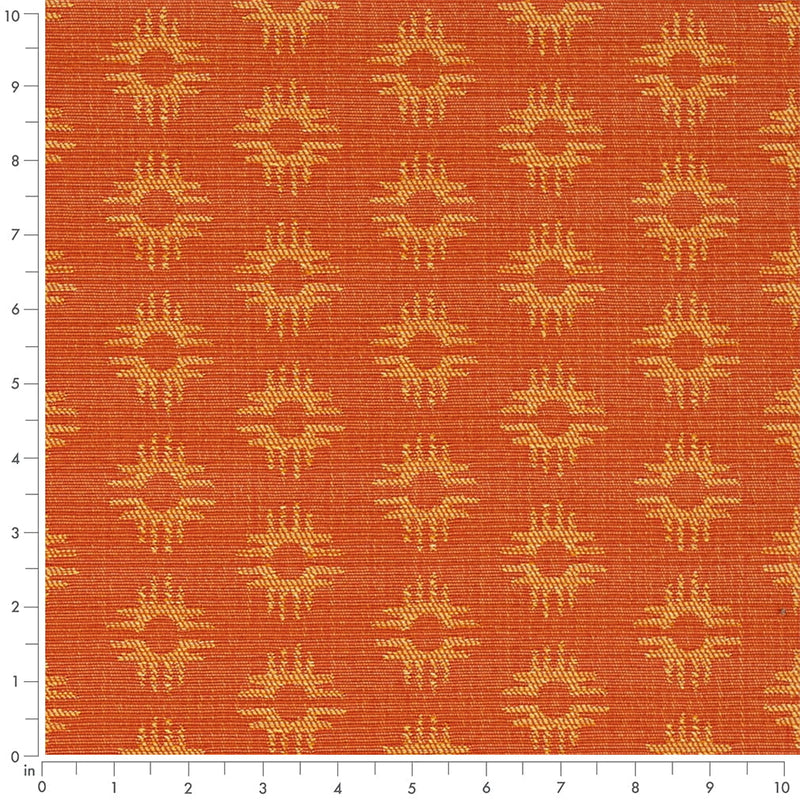 Charlotte - D4611 - Persimmon - Fabric by the Yard - D4611 - D4611_Ruler