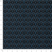 Charlotte - D4622 - Sapphire - Fabric by the Yard - D4622 - D4622_Ruler
