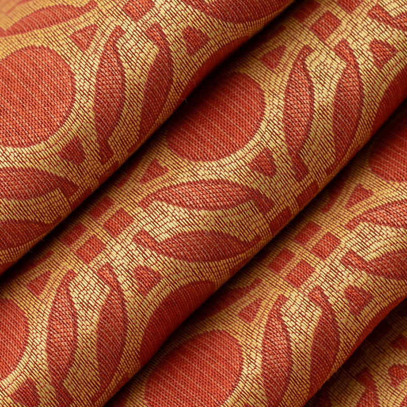 Charlotte - D4635 - Tangerine - Fabric by the Yard - D4635 - D4635_Rolled