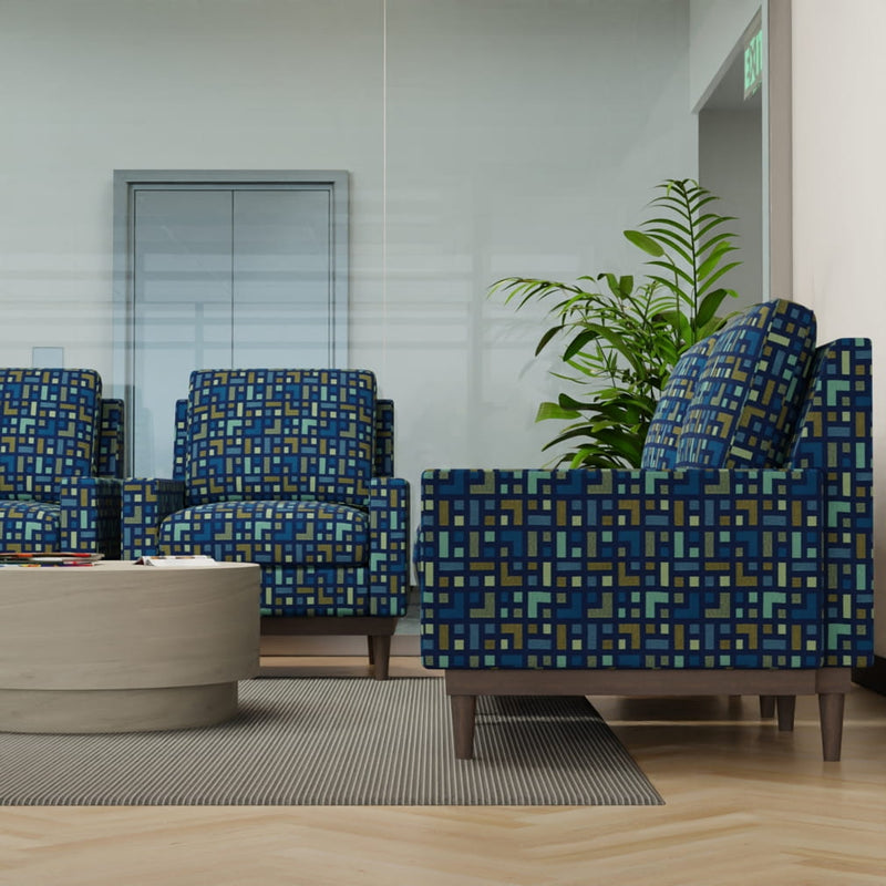 Charlotte - D4637 - Navy - Fabric by the Yard - D4637 - D4637_Furniture