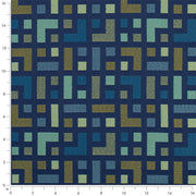 Charlotte - D4637 - Navy - Fabric by the Yard - D4637 - D4637_Ruler