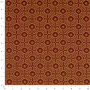 Charlotte - D4640 - Crimson - Fabric by the Yard - D4640 - D4640_Ruler