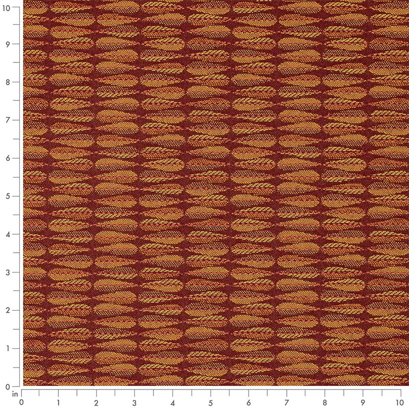 Charlotte - D4652 - Cayenne - Fabric by the Yard - D4652 - D4652_Ruler