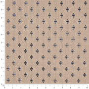 Charlotte - D4990 - Adriatic - Fabric by the Yard - D4990 - D4990_Ruler