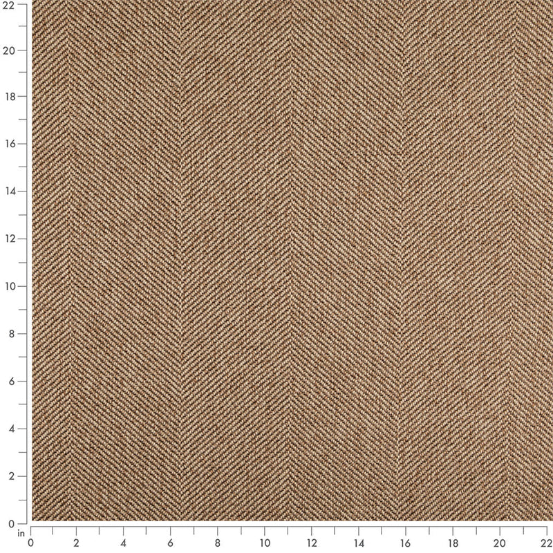 Charlotte - D5012 - Pecan - Fabric by the Yard - D5012 - D5012_Ruler