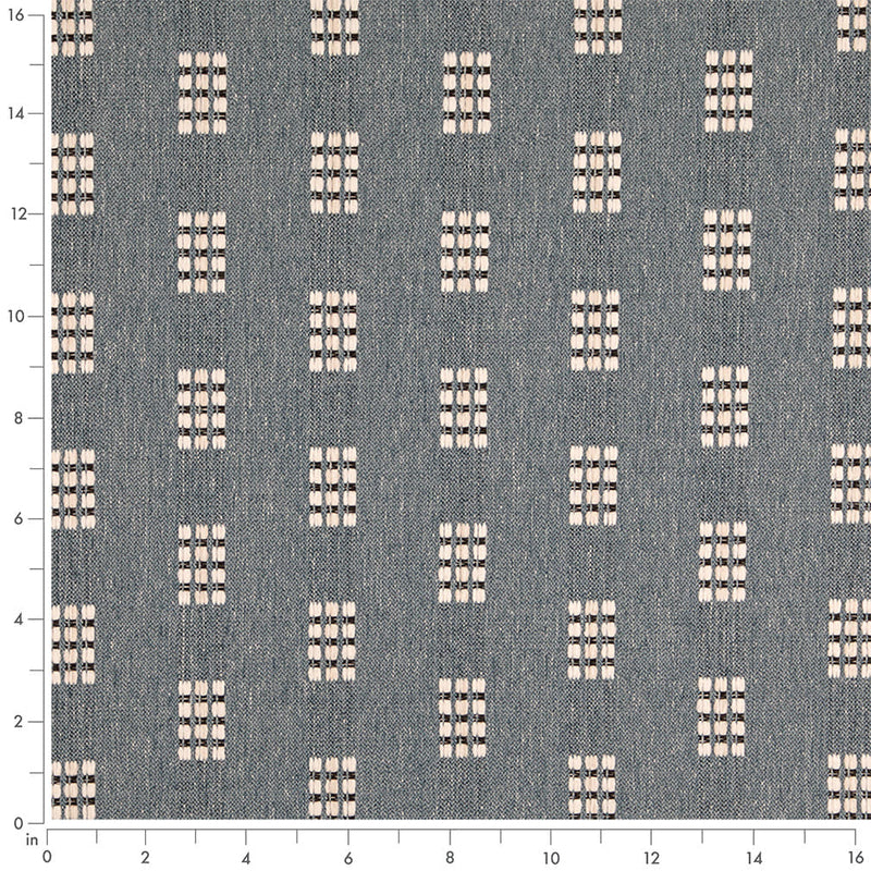 Charlotte - D5032 - Atlantic - Fabric by the Yard - D5032 - D5032_Ruler