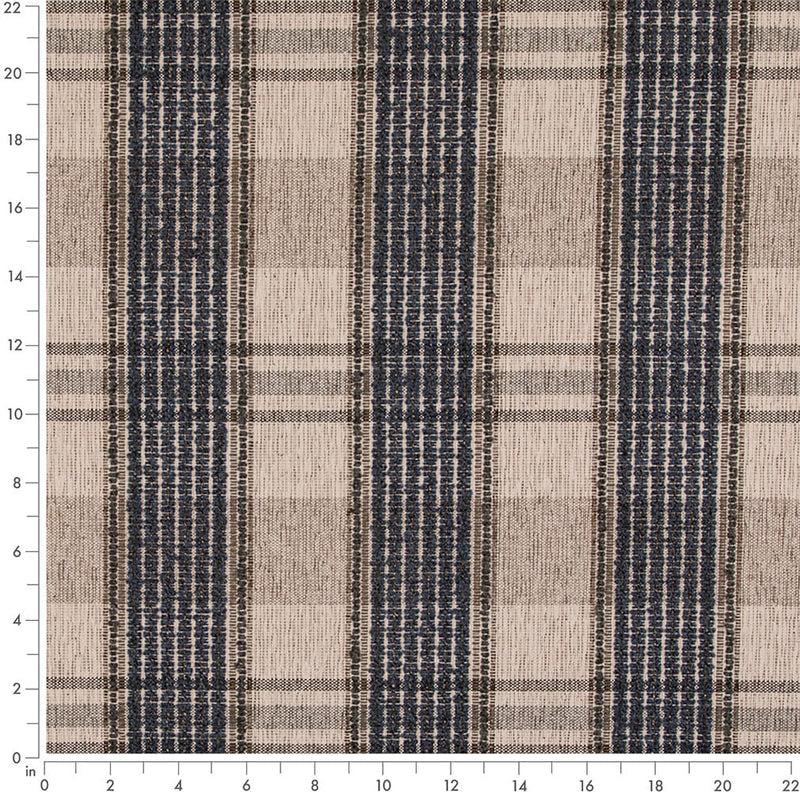Charlotte - D5068 - Blueberry - Fabric by the Yard - D5068 - D5068_Ruler