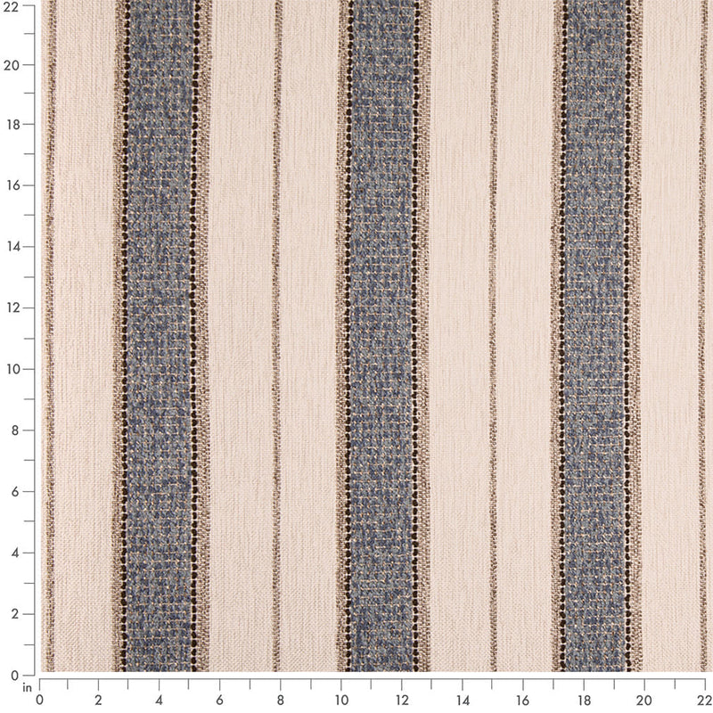 Charlotte - D5100 - Blue - Fabric by the Yard - D5100 - D5100_Ruler