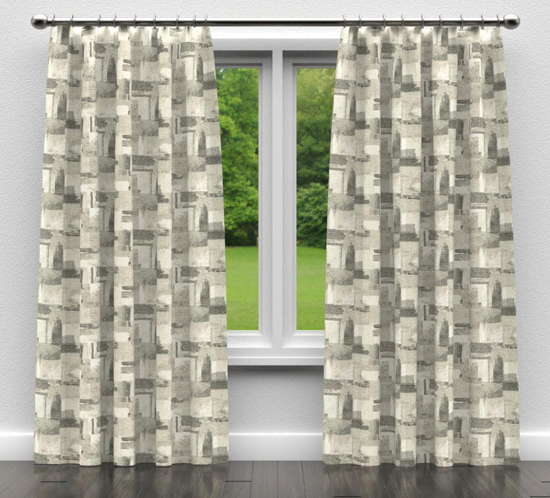 Charlotte - D841 - Denali/Smoke - Fabric by the Yard - D841 - D841_Drapery