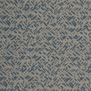 Charlotte - D911 - Rice/Cobalt - Fabric by the Yard Rice/Cobalt