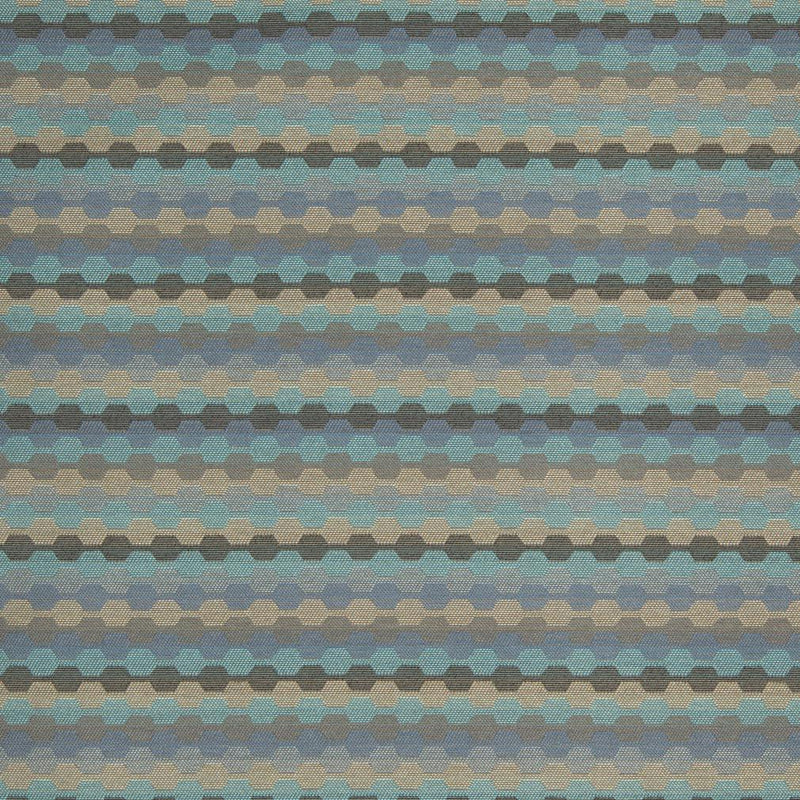 Charlotte - D918 - Rope/Azure - Fabric by the Yard Rope/Azure