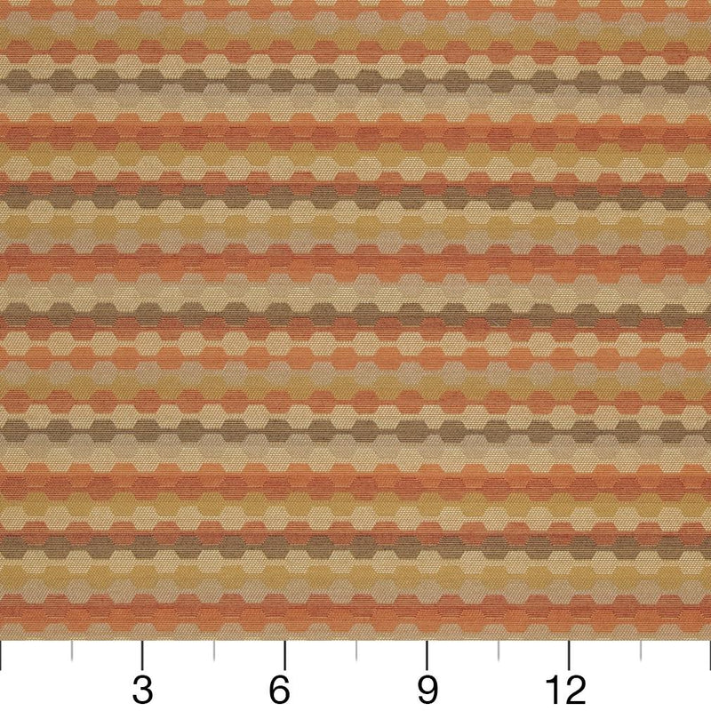 Charlotte - D920 - Rope/Rust - Fabric by the Yard - D920 - D920_Ruler