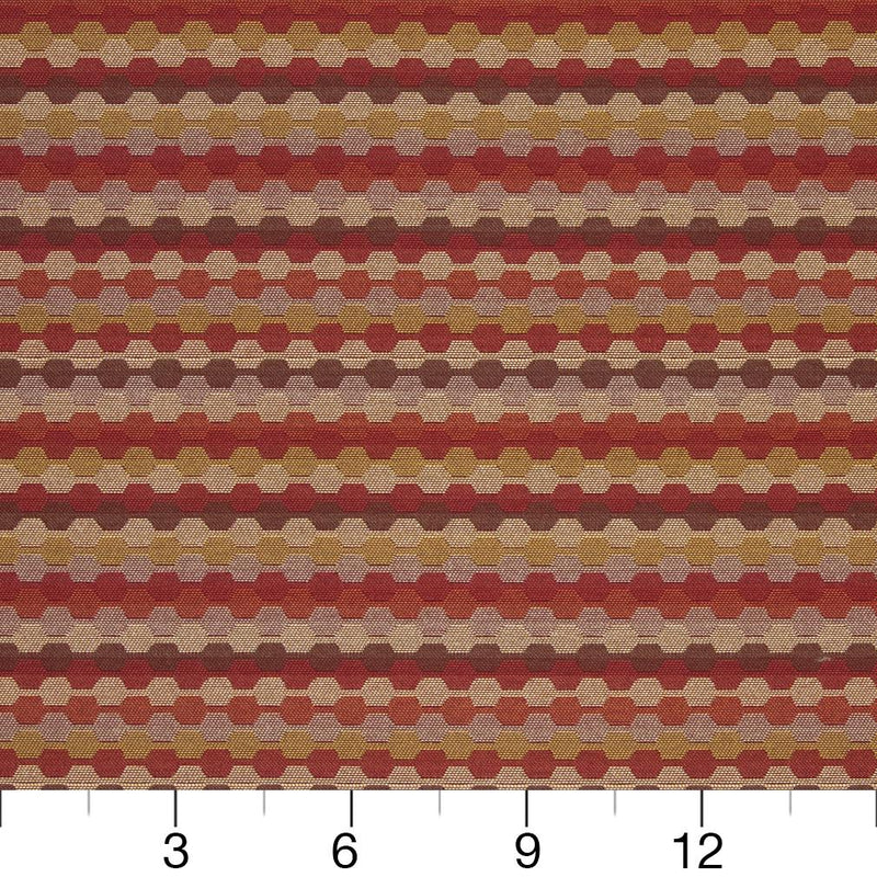 Charlotte - D921 - Rope/Spice - Fabric by the Yard - D921 - D921_Ruler