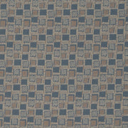 Charlotte - D927 - Squares/Sapphire - Fabric by the Yard Squares/Sapphire