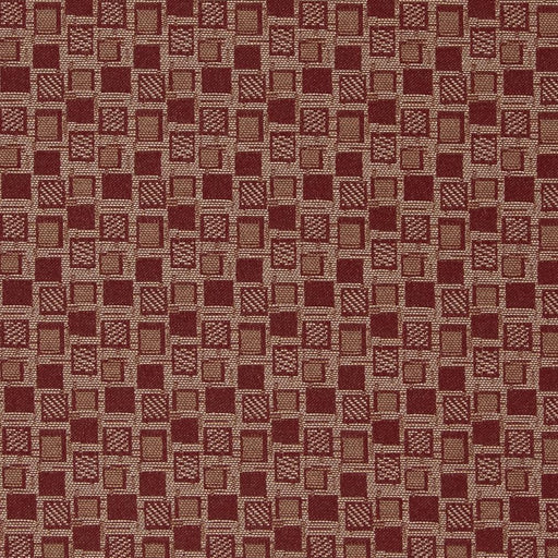 Charlotte - D928 - Squares/Spice - Fabric by the Yard Squares/Spice