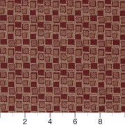 Charlotte - D928 - Squares/Spice - Fabric by the Yard - D928 - D928_Ruler
