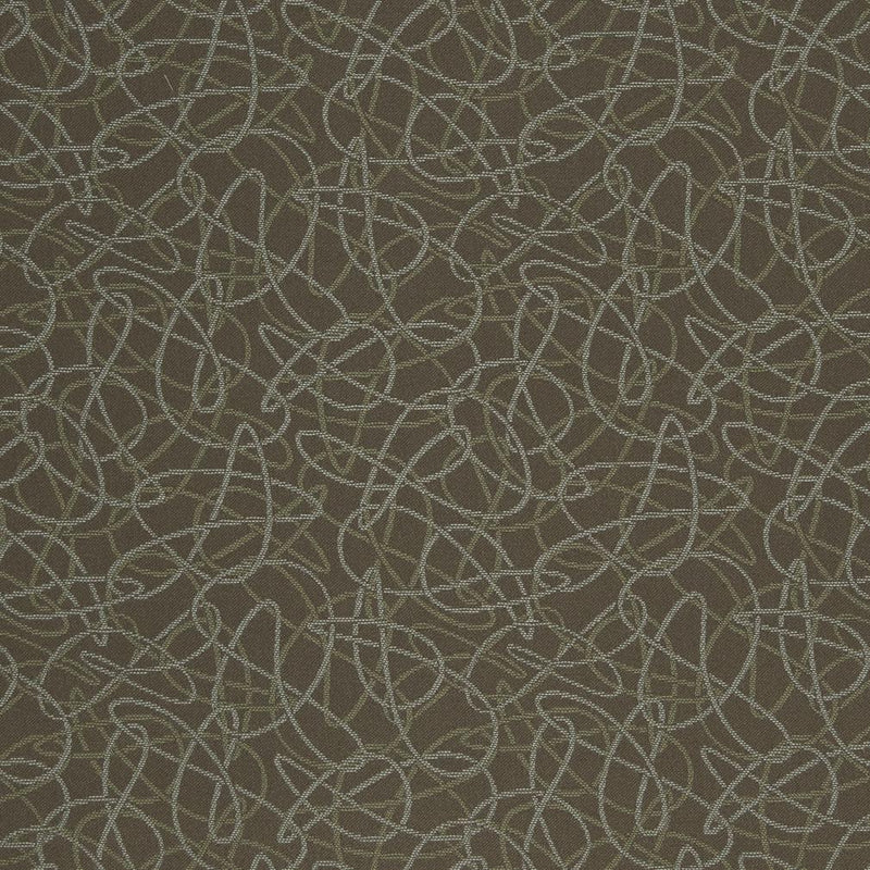 Charlotte - D931 - Squiggles/Chocolate - Fabric by the Yard Squiggles/Chocolate