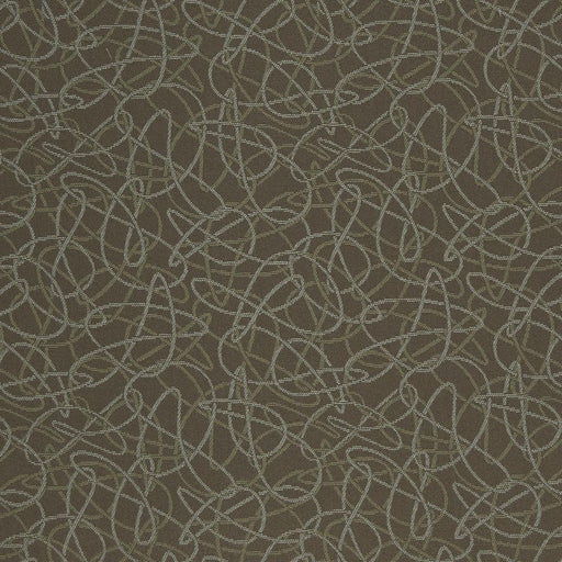 Charlotte - D931 - Squiggles/Chocolate - Fabric by the Yard Squiggles/Chocolate