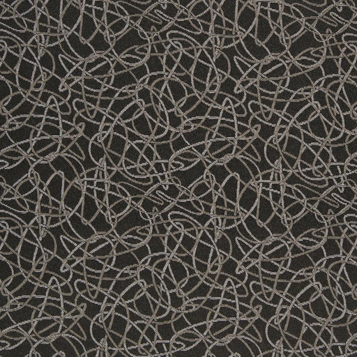 Charlotte - D932 - Squiggles/Coal - Fabric by the Yard Squiggles/Coal