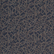Charlotte - D933 - Squiggles/Navy - Fabric by the Yard Squiggles/Navy