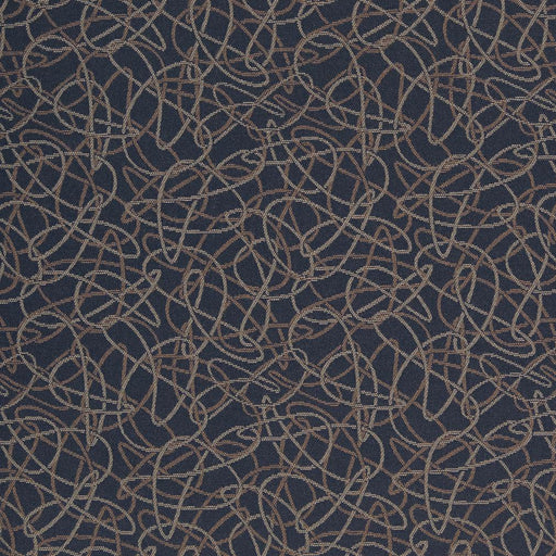 Charlotte - D933 - Squiggles/Navy - Fabric by the Yard Squiggles/Navy