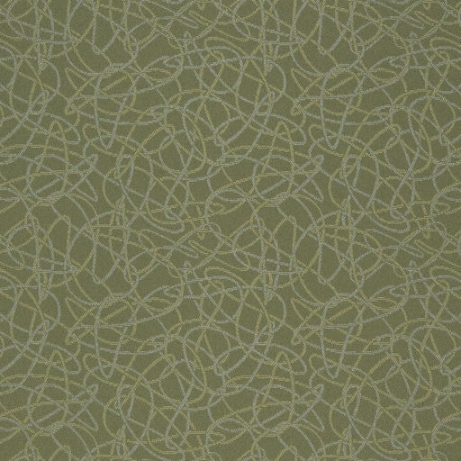 Charlotte - D934 - Squiggles/Sage - Fabric by the Yard Squiggles/Sage